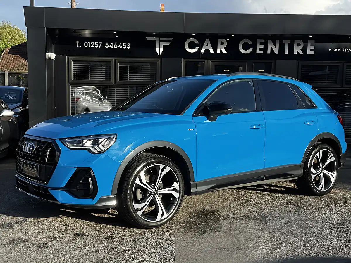 Used 2021 Audi Q3 S Line Edition 1 Blue - Interior and Exterior details 2