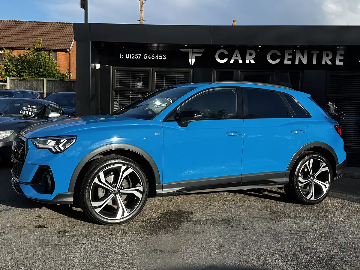 Used 2021 Audi Q3 S Line Edition 1 Blue - Interior and Exterior details 3