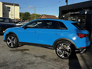 Used 2021 Audi Q3 S Line Edition 1 Blue - Interior and Exterior details 5