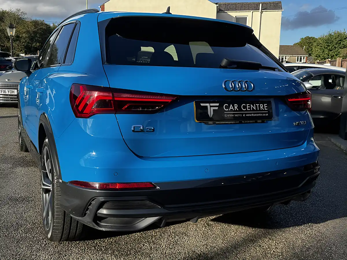 Used 2021 Audi Q3 S Line Edition 1 Blue - Interior and Exterior details 7