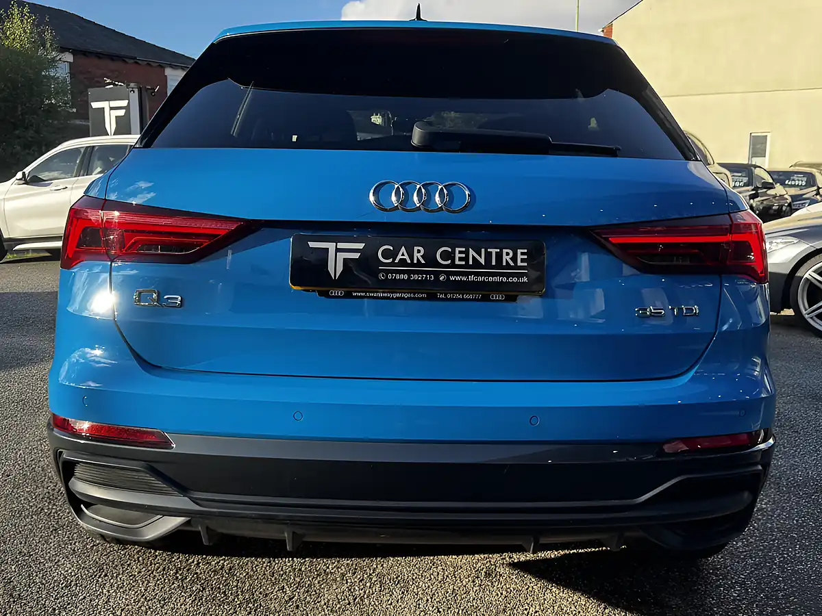 Used 2021 Audi Q3 S Line Edition 1 Blue - Interior and Exterior details 8