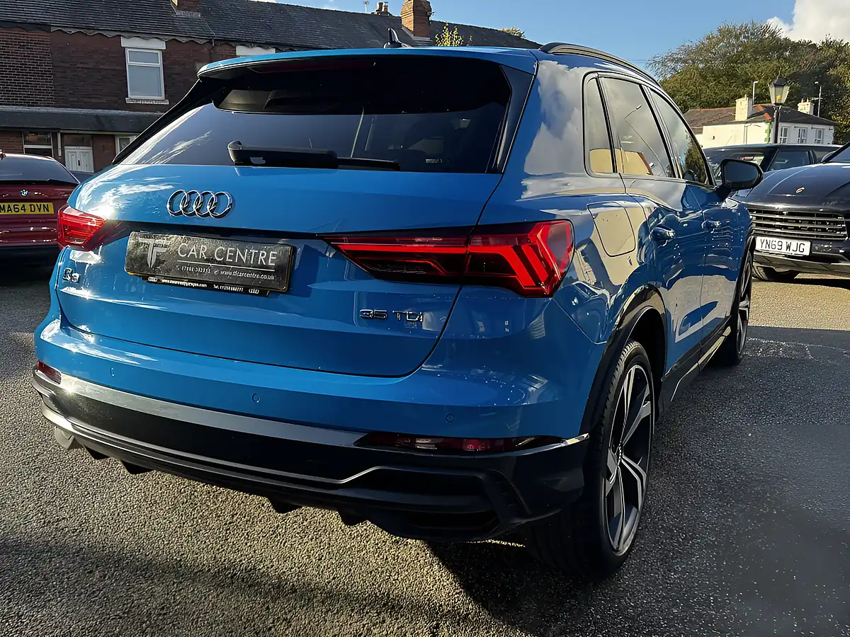 Used 2021 Audi Q3 S Line Edition 1 Blue - Interior and Exterior details 9