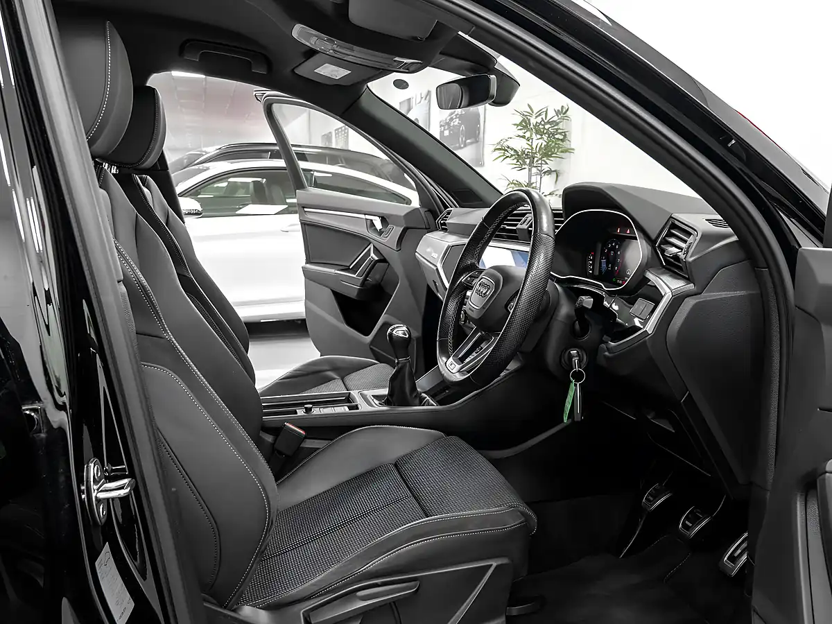Used 2021 Audi Q3 S Line Mythos Black - Interior and Exterior details 11