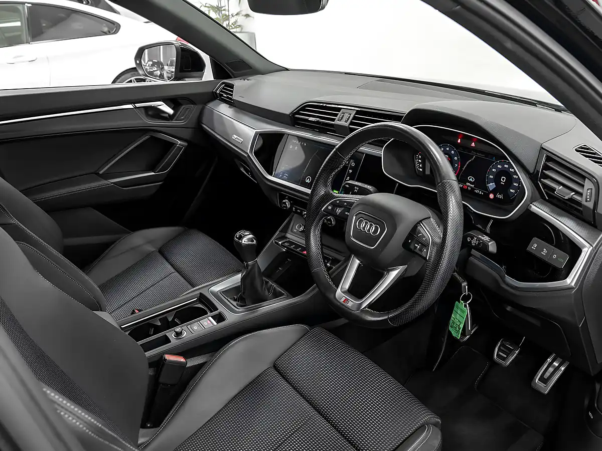 Used 2021 Audi Q3 S Line Mythos Black - Interior and Exterior details 14
