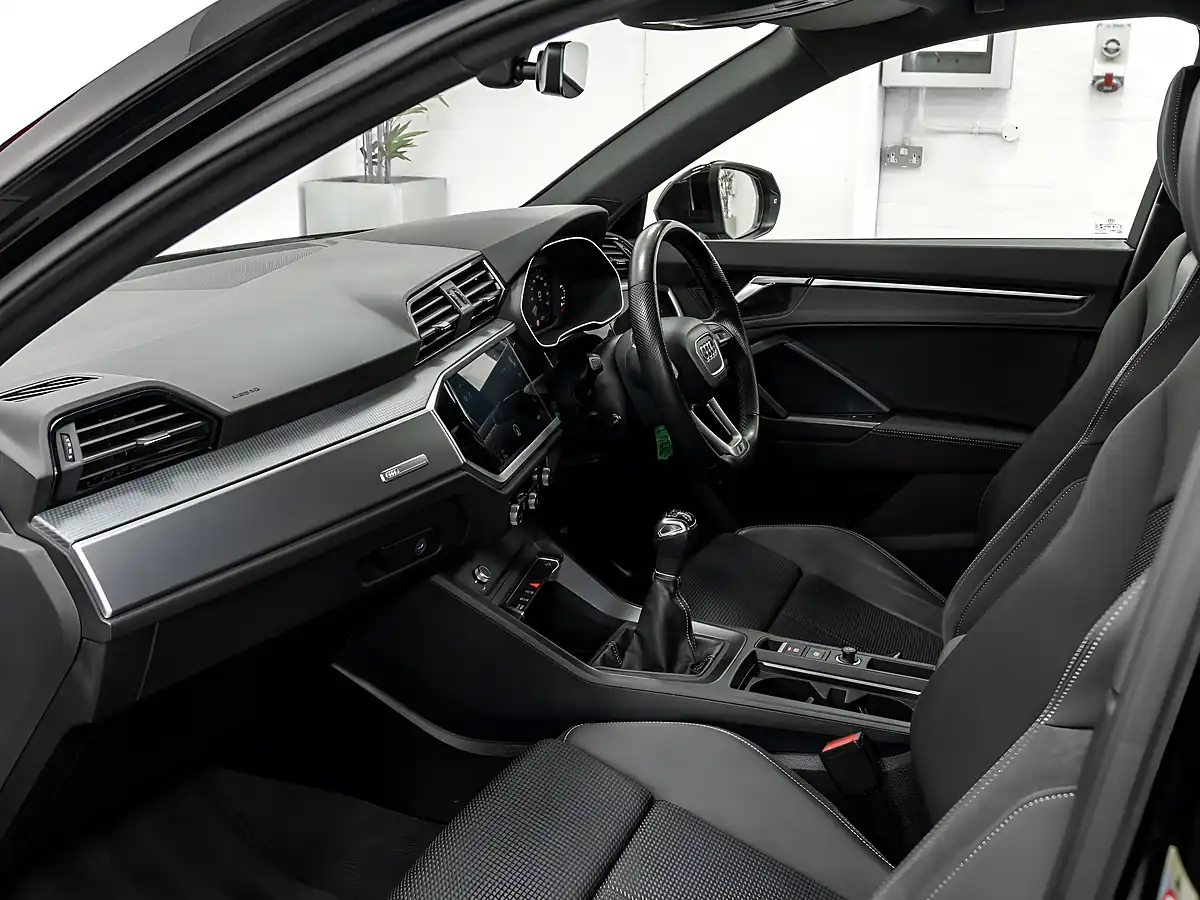 Used 2021 Audi Q3 S Line Mythos Black - Interior and Exterior details 15