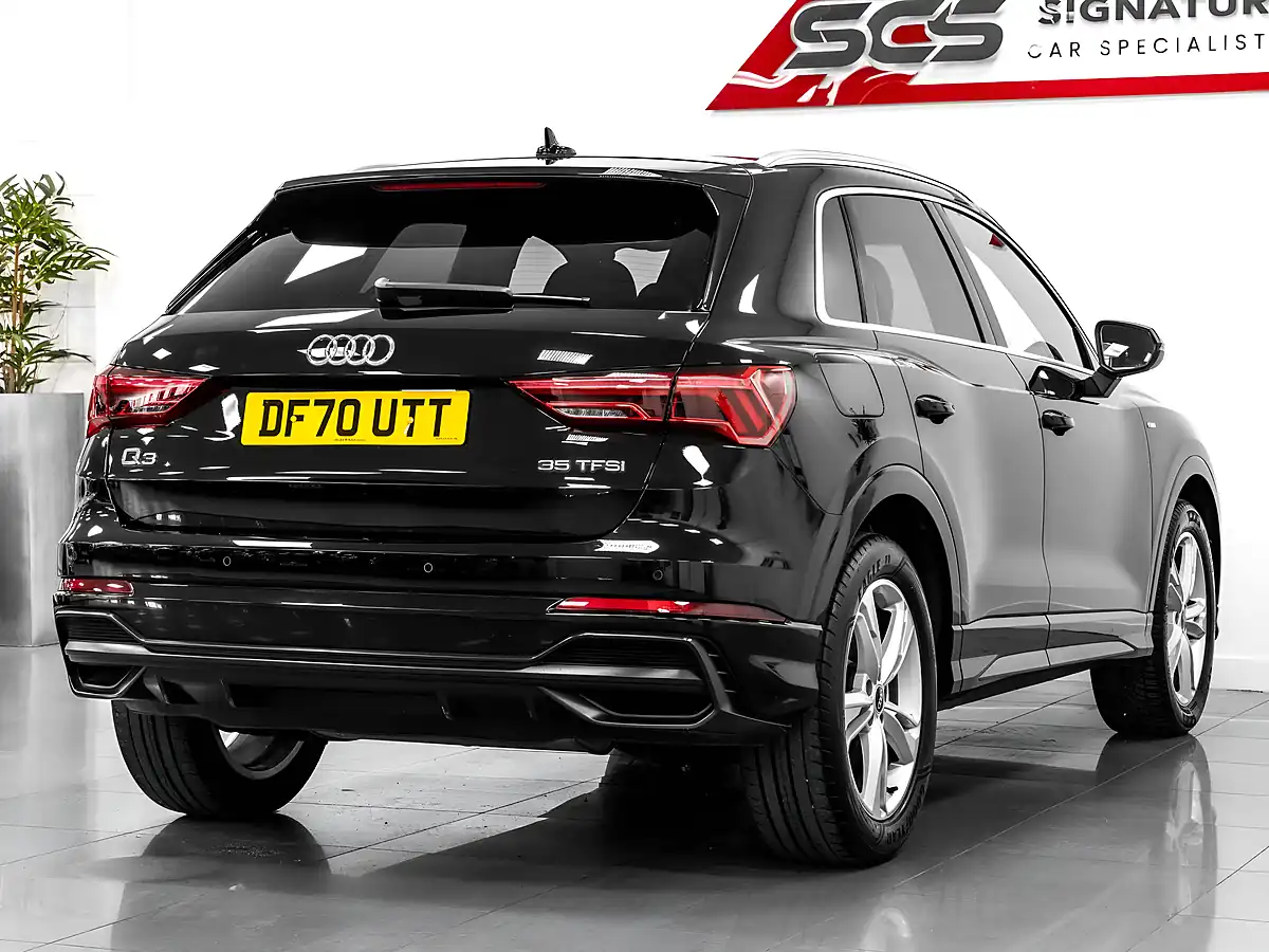 Used 2021 Audi Q3 S Line Mythos Black - Interior and Exterior details 3