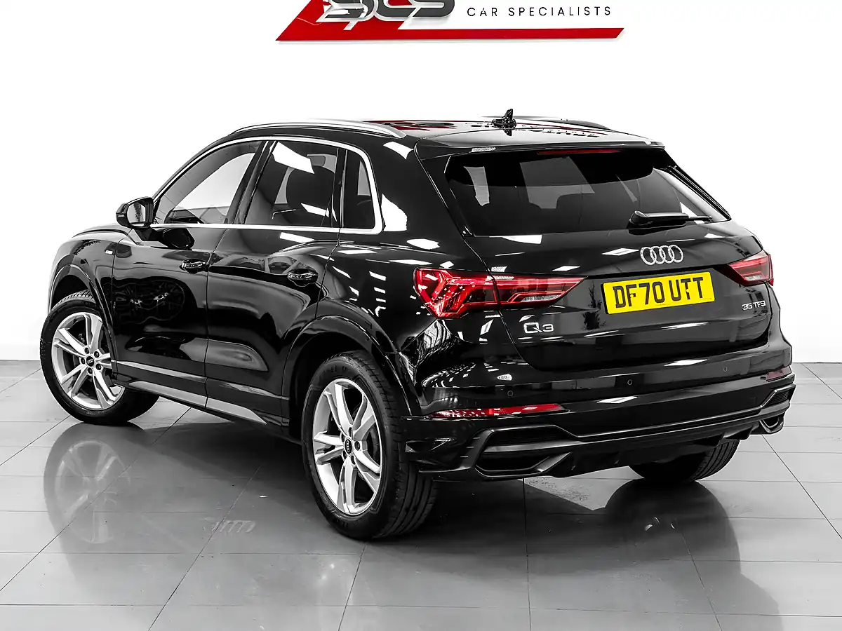 Used 2021 Audi Q3 S Line Mythos Black - Interior and Exterior details 5