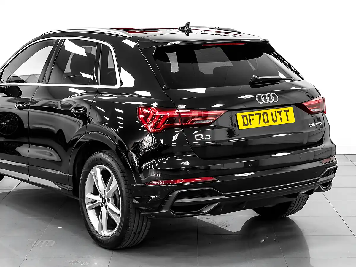 Used 2021 Audi Q3 S Line Mythos Black - Interior and Exterior details 7