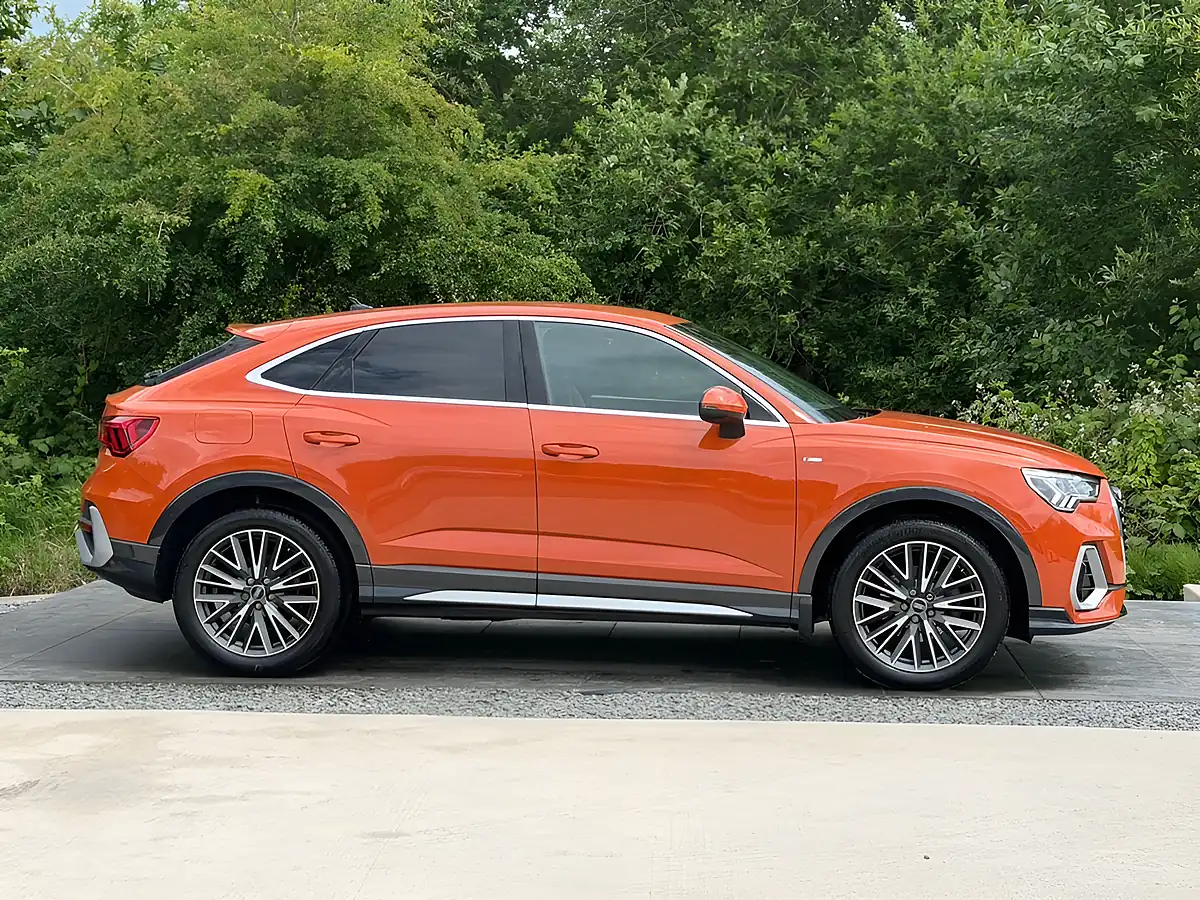 Used 2021 Audi Q3 S Line Sportback Orange - Interior and Exterior details 10