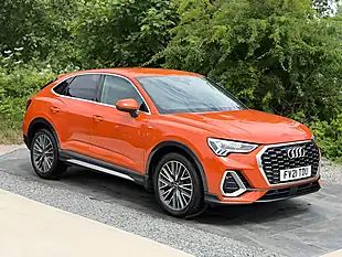 Used 2021 Audi Q3 S Line Sportback Orange - Interior and Exterior details 15