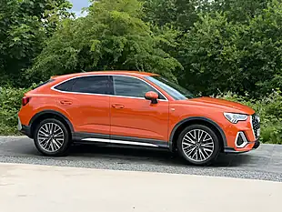 Used 2021 Audi Q3 S Line Sportback Orange - Interior and Exterior details 16