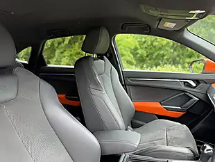 Used 2021 Audi Q3 S Line Sportback Orange - Interior and Exterior details 9