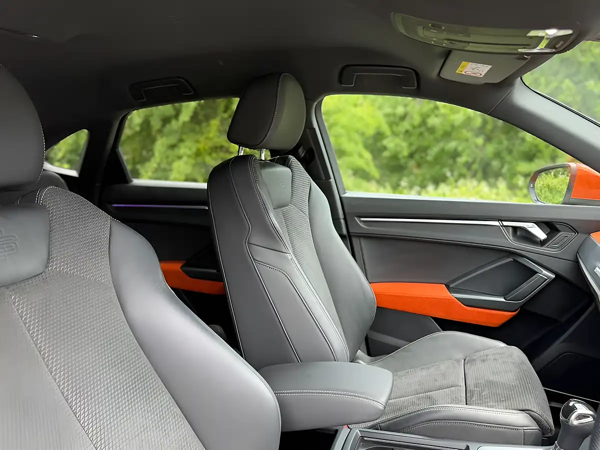 Used 2021 Audi Q3 S Line Sportback Orange - Interior and Exterior details 10