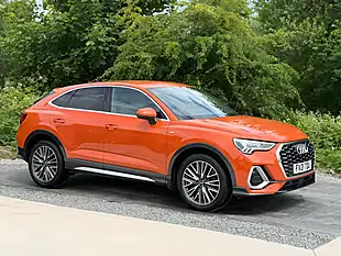 Used 2021 Audi Q3 S Line Sportback Orange - Interior and Exterior details 5