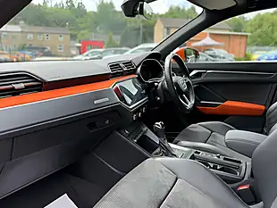 Used 2021 Audi Q3 S Line Sportback Orange - Interior and Exterior details 6