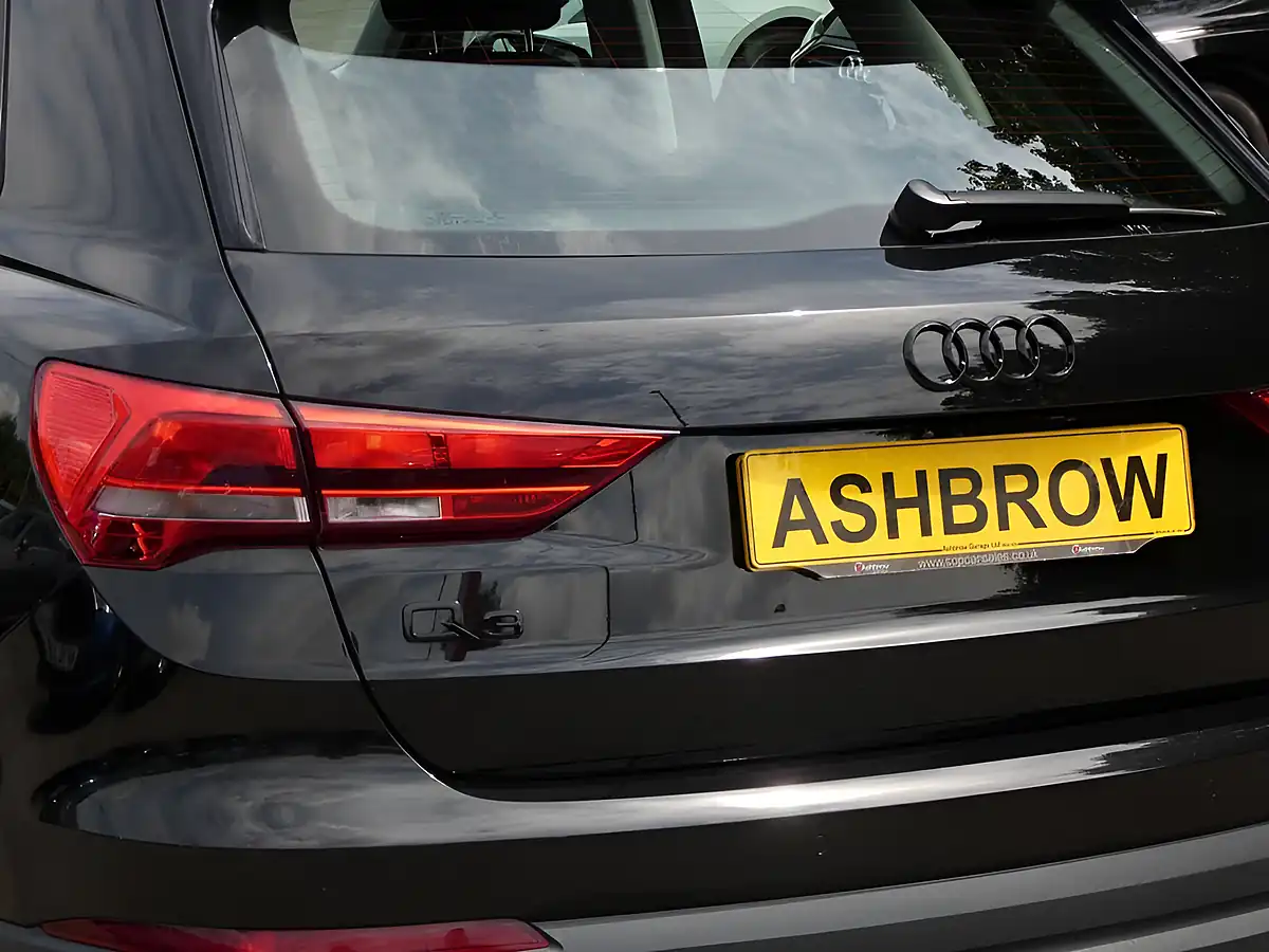 Used 2021 Audi Q3 Technik Mythos Black Metallic - Interior and Exterior details 4
