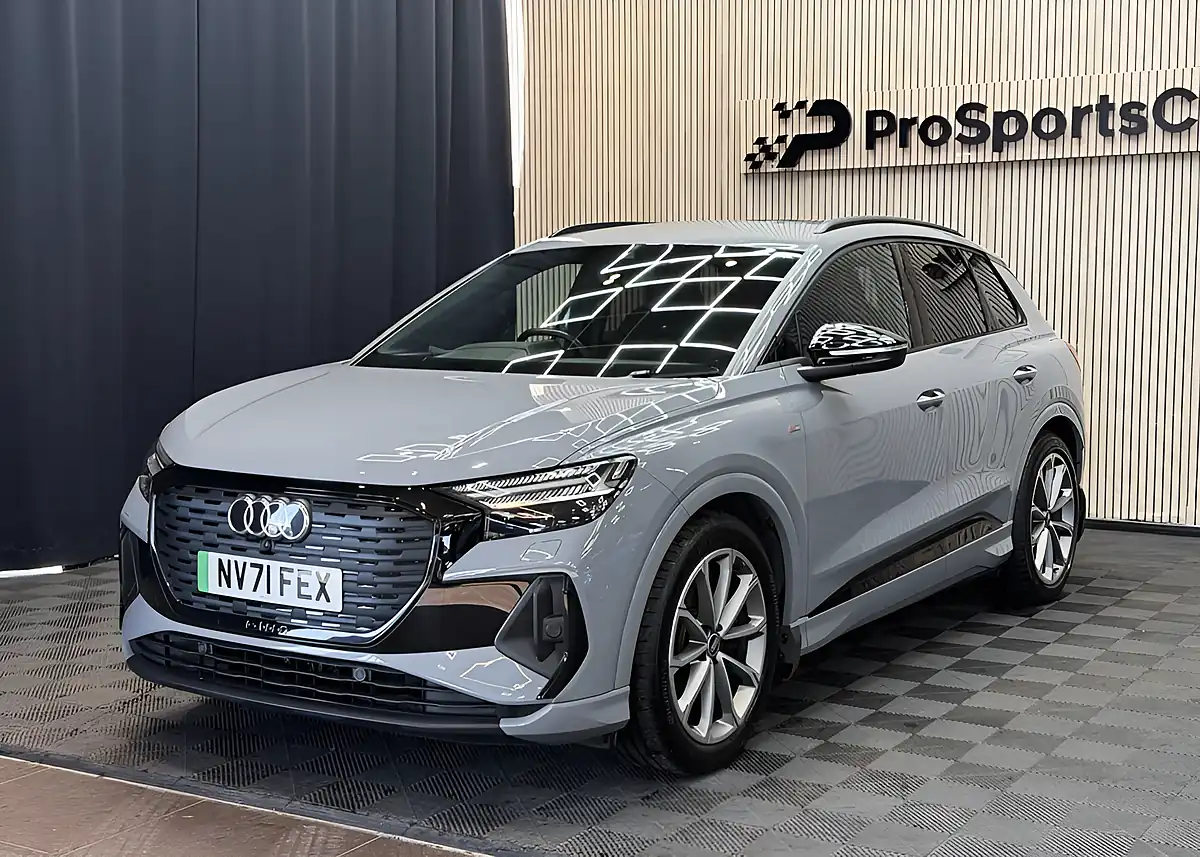 Used 2021 Audi Q4 E-Tron Edition 1 Grey - Interior and Exterior details 4