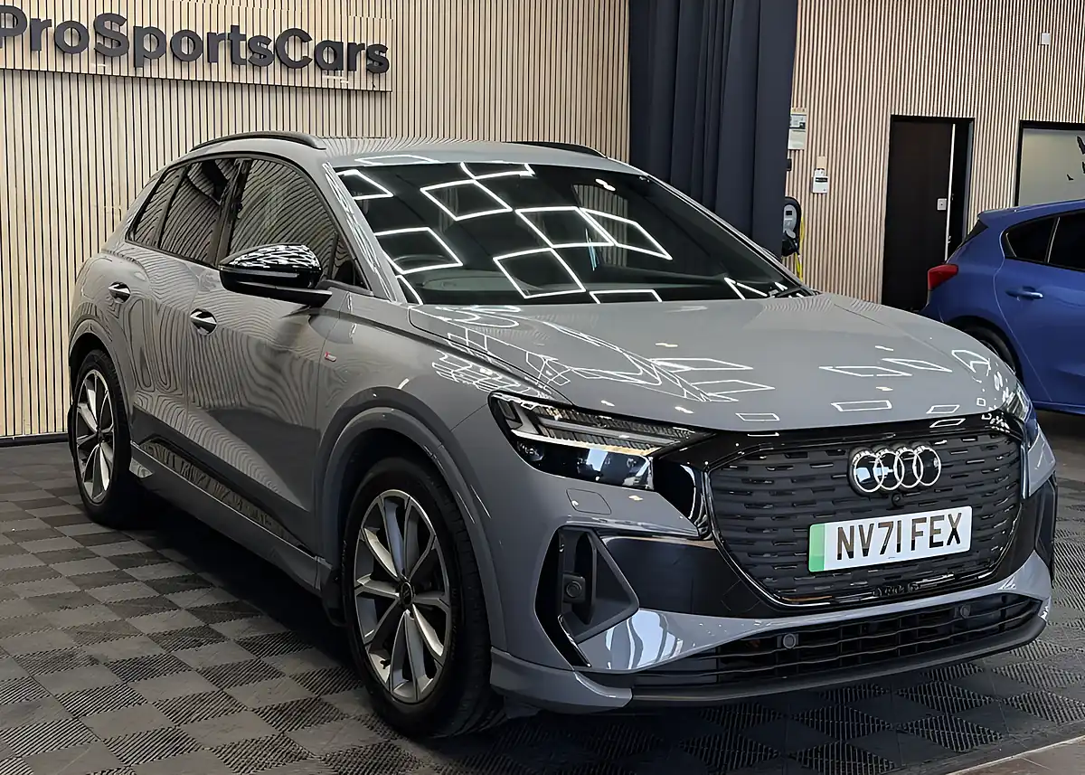 Used 2021 Audi Q4 E-Tron Edition 1 Grey - Interior and Exterior details 9