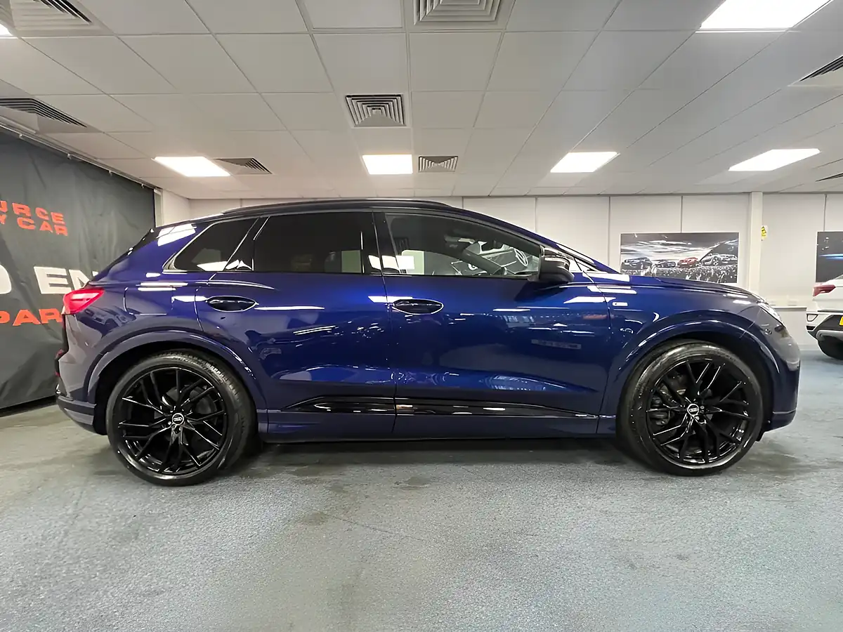 Used 2021 Audi Q4 E-Tron Edition 1 Navarra Blue - Metallic - Front View