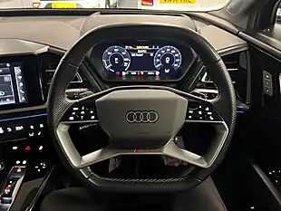 Used 2021 Audi Q4 E-Tron Edition 1 Navarra Blue - Metallic - Interior and Exterior details 14