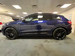 Used 2021 Audi Q4 E-Tron Edition 1 Navarra Blue - Metallic - Interior and Exterior details 2