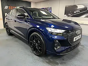 Used 2021 Audi Q4 E-Tron Edition 1 Navarra Blue - Metallic - Interior and Exterior details 3
