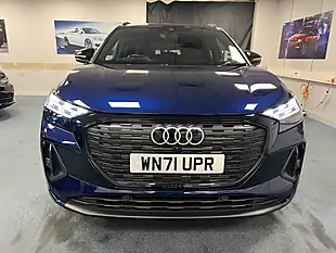 Used 2021 Audi Q4 E-Tron Edition 1 Navarra Blue - Metallic - Interior and Exterior details 6