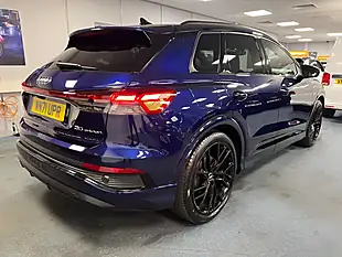 Used 2021 Audi Q4 E-Tron Edition 1 Navarra Blue - Metallic - Interior and Exterior details 7