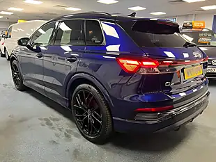 Used 2021 Audi Q4 E-Tron Edition 1 Navarra Blue - Metallic - Interior and Exterior details 8