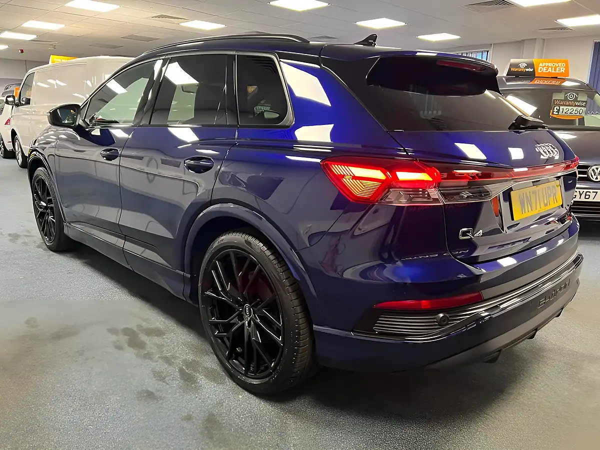 Used 2021 Audi Q4 E-Tron Edition 1 Navarra Blue - Metallic - Interior and Exterior details 8