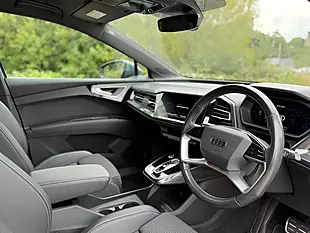 Used 2021 Audi Q4 E-Tron S Line Blue - Interior and Exterior details 6