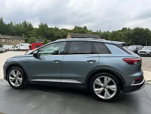 Used 2021 Audi Q4 E-Tron S Line Blue - Interior and Exterior details 9