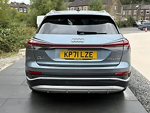 Used 2021 Audi Q4 E-Tron S Line Blue - Interior and Exterior details 7