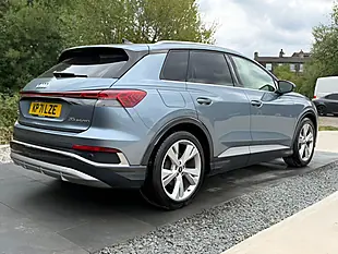 Used 2021 Audi Q4 E-Tron S Line Blue - Interior and Exterior details 9