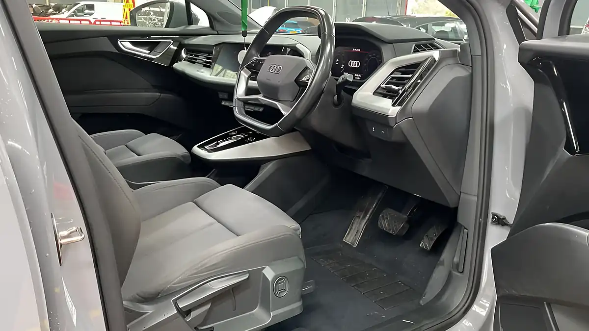 Used 2021 Audi Q4 E-Tron Sport Grey - Interior and Exterior details 2