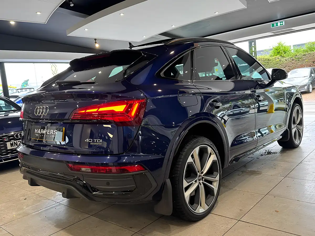 Used 2021 Audi Q5 Edition 1 Sportback Blue - Interior and Exterior details 4