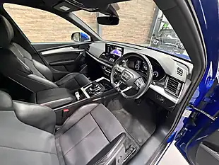 Used 2021 Audi Q5 S Line Blue - Interior and Exterior details 7