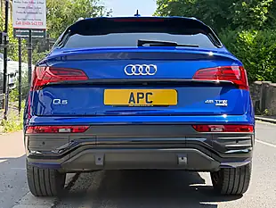 Used 2021 Audi Q5 S Line Blue - Interior and Exterior details 5