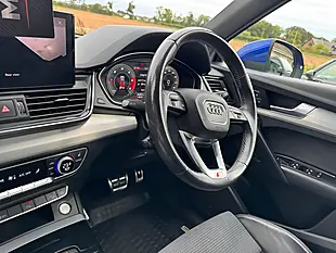 Used 2021 Audi Q5 S Line Blue - Interior and Exterior details 14