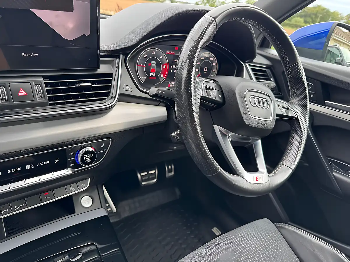 Used 2021 Audi Q5 S Line Blue - Interior and Exterior details 20