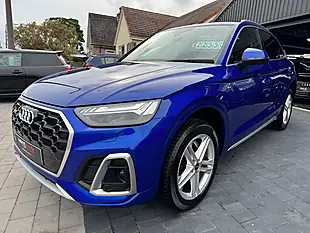 Used 2021 Audi Q5 S Line Blue - Interior and Exterior details 7