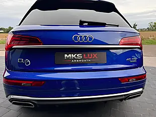 Used 2021 Audi Q5 S Line Blue - Interior and Exterior details 8