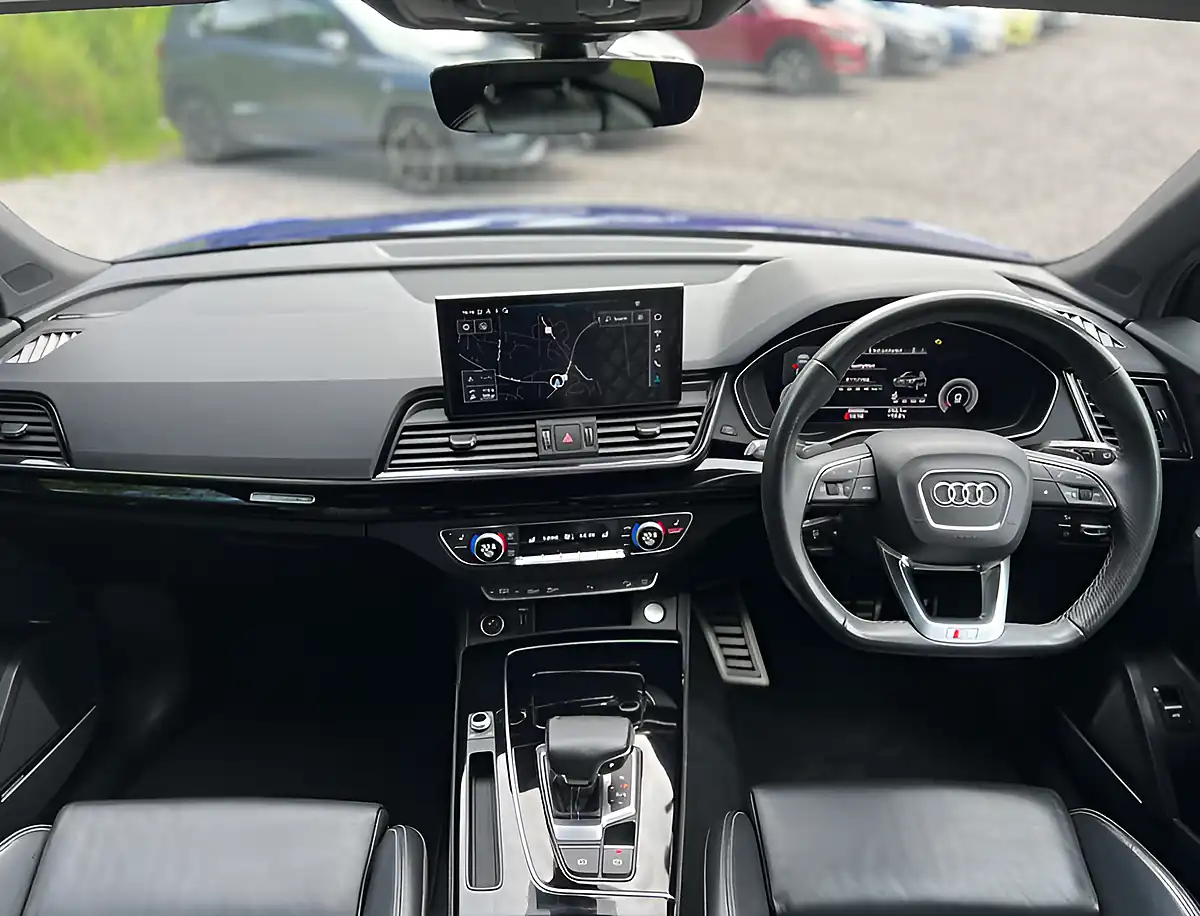 Used 2021 Audi Q5 S Line Edition 1 Navarra Blue - Interior and Exterior details 11
