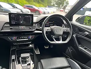 Used 2021 Audi Q5 S Line Edition 1 Navarra Blue - Interior and Exterior details 14