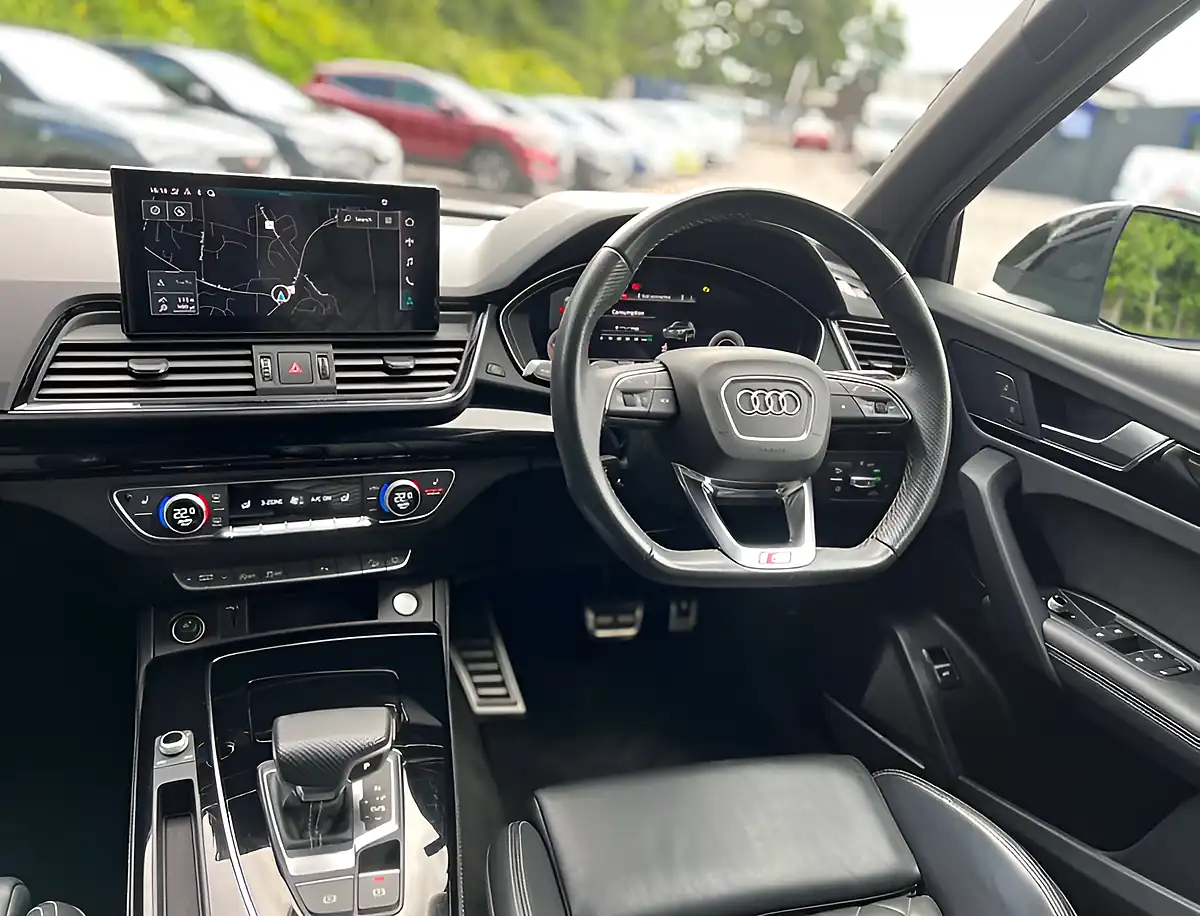 Used 2021 Audi Q5 S Line Edition 1 Navarra Blue - Interior and Exterior details 14