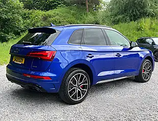 Used 2021 Audi Q5 S Line Edition 1 Navarra Blue - Interior and Exterior details 3