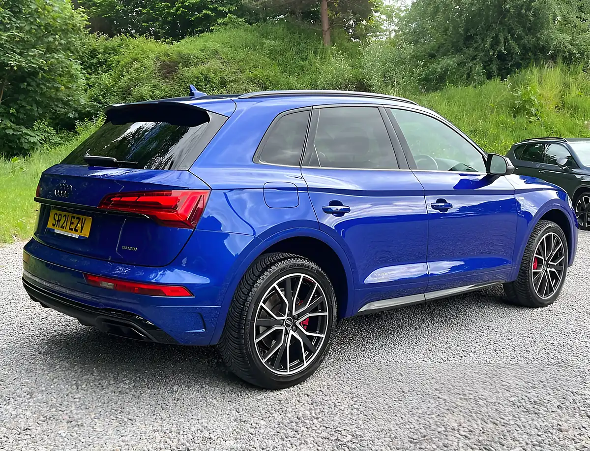 Used 2021 Audi Q5 S Line Edition 1 Navarra Blue - Interior and Exterior details 3