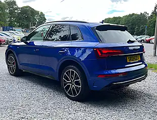 Used 2021 Audi Q5 S Line Edition 1 Navarra Blue - Interior and Exterior details 5