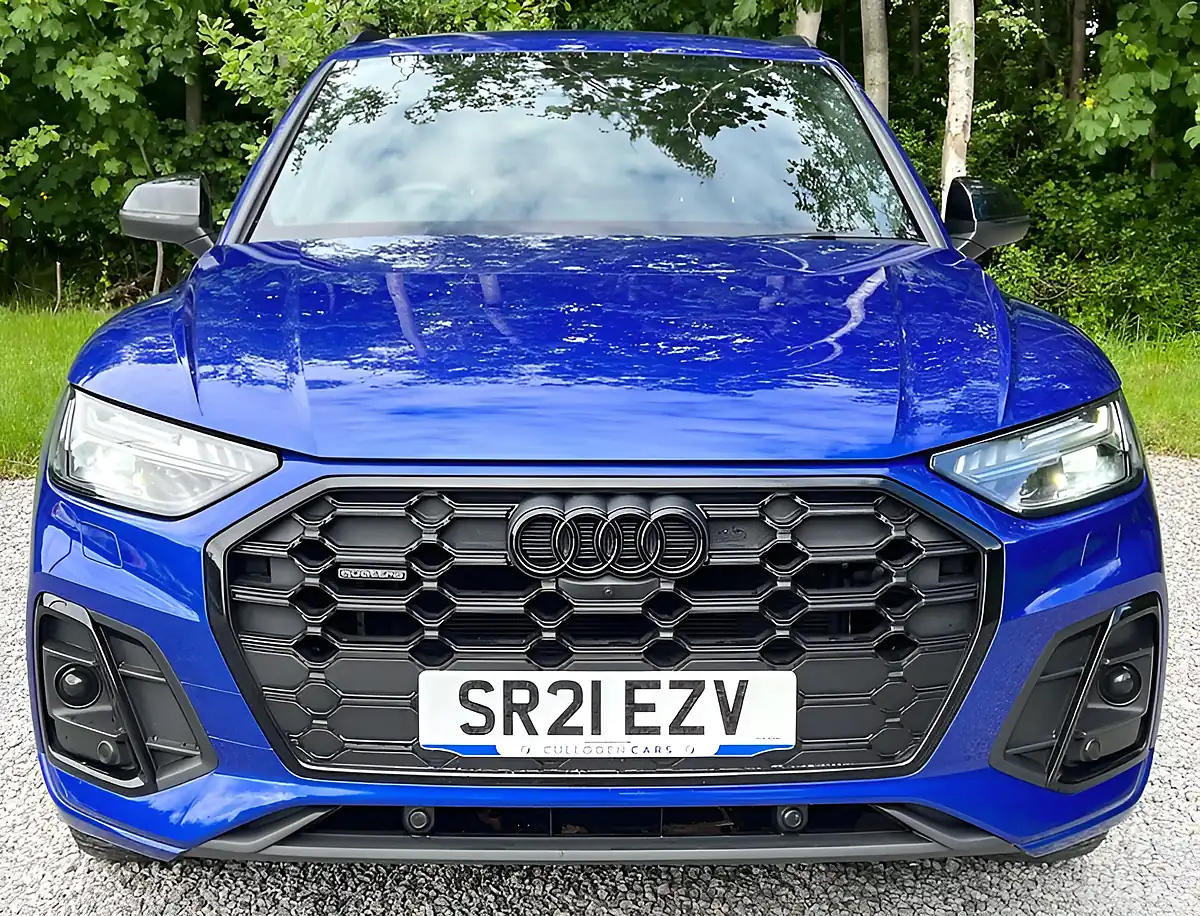 Used 2021 Audi Q5 S Line Edition 1 Navarra Blue - Interior and Exterior details 8