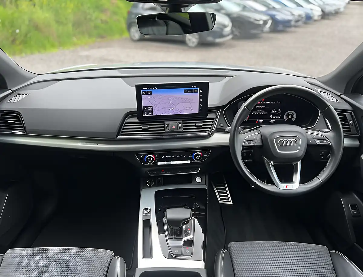 Used 2021 Audi Q5 S Line Floret Silver - Interior and Exterior details 11